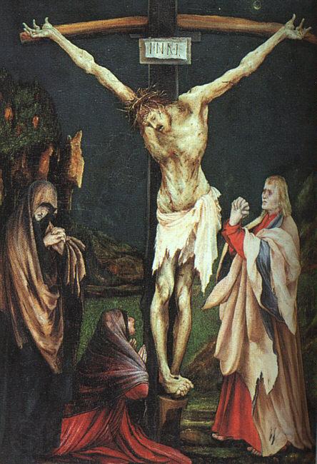  Matthias  Grunewald The Small Crucifixion